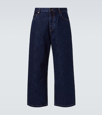 Mid-rise barrel-leg jeans | Loewe