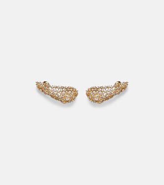 Boucles d’oreilles Scatter en or 18 ct et diamants | Ananya