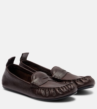 Leather penny loafers | Acne Studios