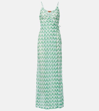 Zigzag wrap dress | Missoni