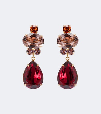 Catherine gold-plated drop earrings | Jennifer Behr