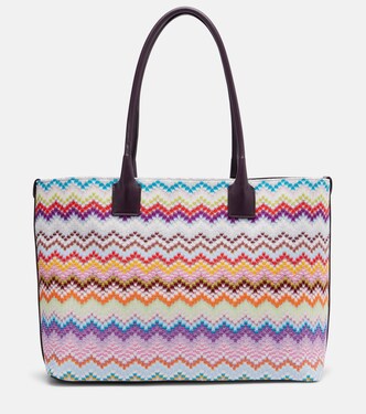 Tote Bag mit Leder | Missoni