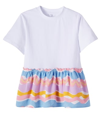 Printed cotton jersey T-shirt | Stella McCartney Kids