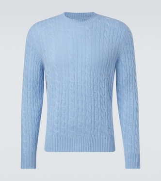 Cable-knit cashmere sweater | Arch4