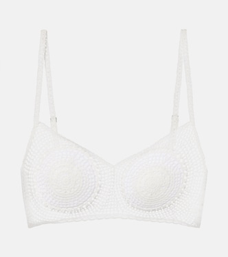 Crochet cotton bra | Magda Butrym