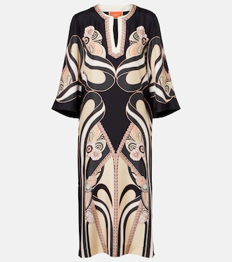 Kaftan aus Seiden-Twill | La DoubleJ
