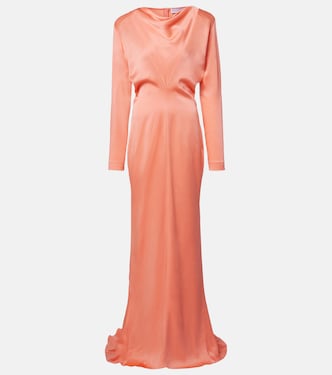 Robe aus Satin | Stella McCartney