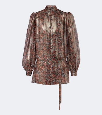 Bluse aus einem Seidengemisch | Valentino