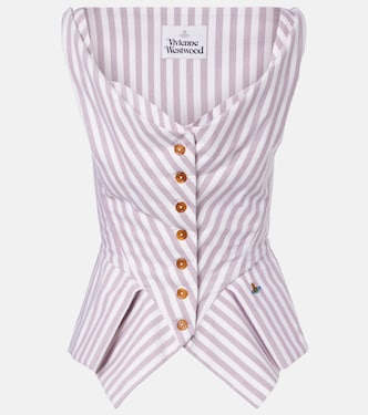 Monday striped cotton top | Vivienne Westwood