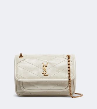 Schultertasche Niki Cassandre Mini aus Leder | Saint Laurent