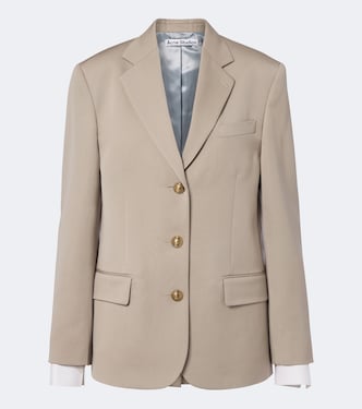 Layered wool blazer | Acne Studios