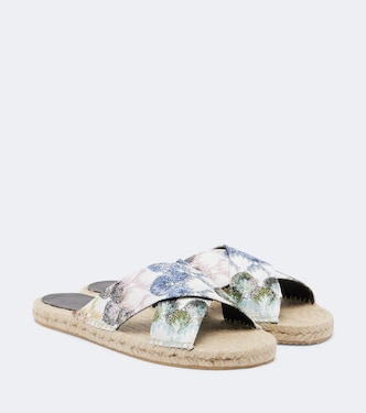 Espadrille-Sandalen Harlow aus Lamé | Missoni