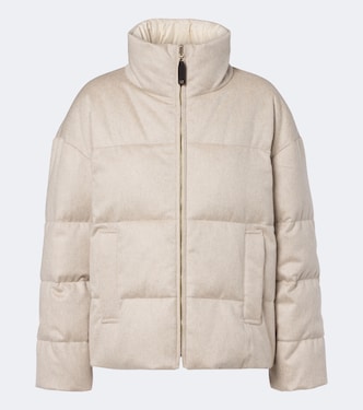Wendbare Daunenjacke aus Kaschmir | Max Mara