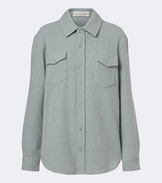 Celeste cashmere shirt | God's True Cashmere