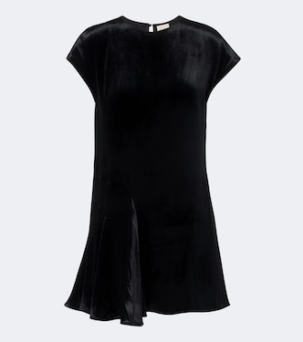 Scarla velvet minidress | Khaite