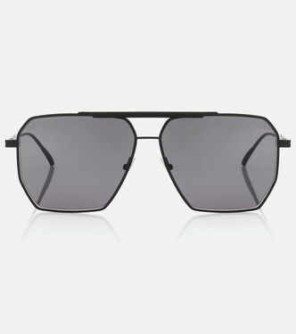 Square aviator sunglasses | Bottega Veneta