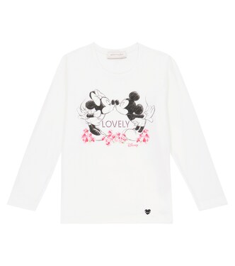 x Disney® printed jersey top | Monnalisa