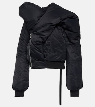 Doll draped bomber jacket | Rick Owens