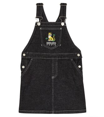 Embroidered denim dress | Kenzo Kids