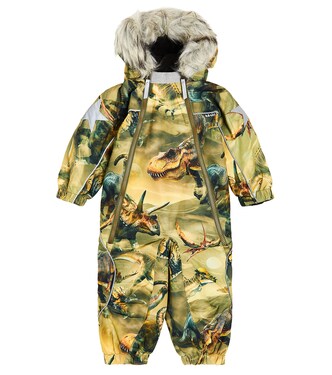 Baby Pyxis printed snowsuit  | Molo