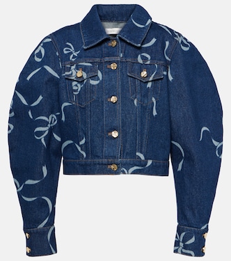 Printed denim jacket | Nina Ricci