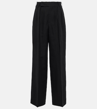 Pantalon ample en coton et lin mélangés | 7 For All Mankind