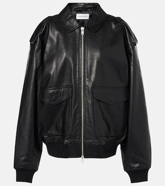 Viper leather jacket | The Frankie Shop