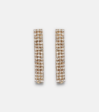 18kt gold hoop earrings with diamonds | Shay Jewelry