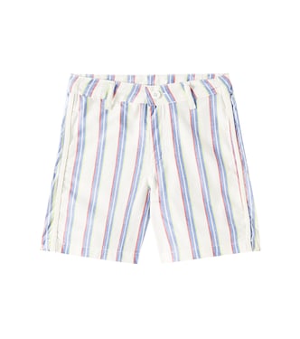 Striped cotton Bermuda shorts  | Fábula