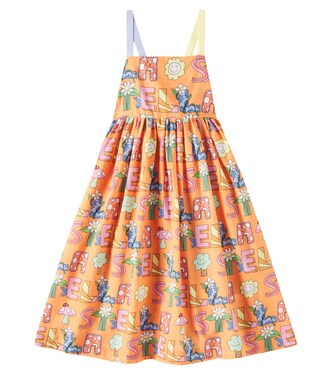 Printed cotton dress | Stella McCartney Kids