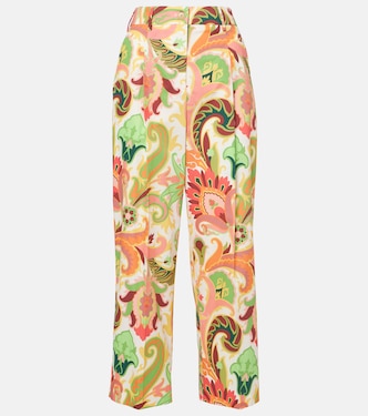 Pantalon ample imprimé en coton | Etro
