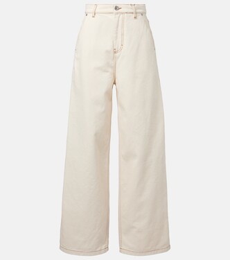 Jeans a gamba larga a vita alta  | Ami Paris