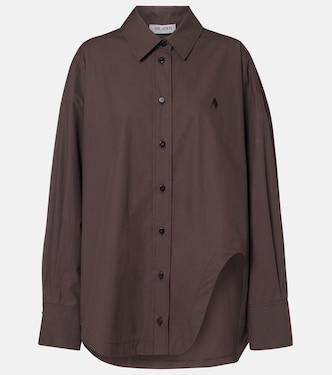 Diana oversized cotton poplin shirt | The Attico