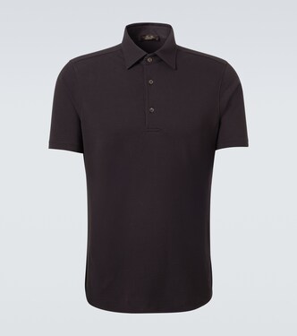 Polo de piqué de algodón | Loro Piana