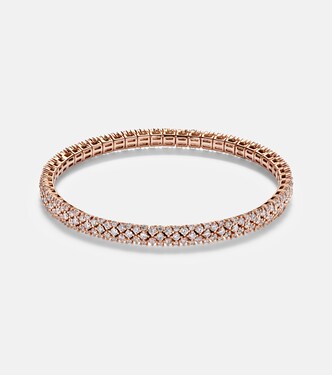 18kt rose gold bracelet with diamonds | Shay Jewelry