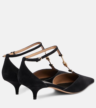 Traci 40 suede pumps in black - Ferragamo | Mytheresa Traci 40 suede pumps in black - Ferragamo | Mytheresa