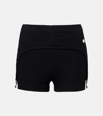 Ribbed-knit cotton jersey shorts | Jean Paul Gaultier