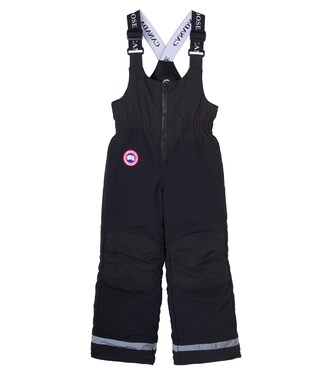 Down-paneled logo ski salopettes | Canada Goose Kids