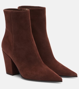 Keinna 85 suede ankle boots | Gianvito Rossi