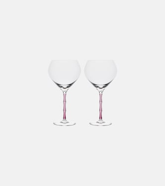 Bamboo Balloon set of 2 glasses | La DoubleJ