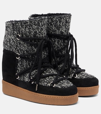 Suede-trimmed snow boots | Isabel Marant