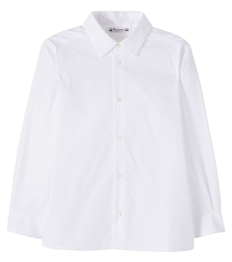 Aristote cotton poplin shirt | Bonpoint