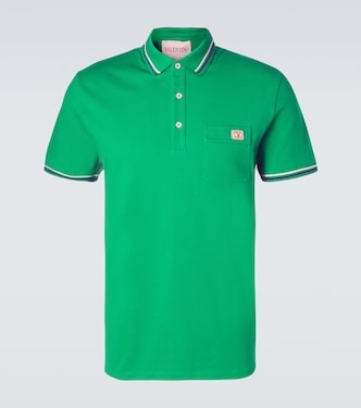 Cotton piqué polo shirt | Valentino