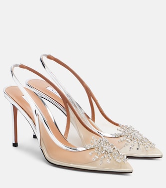 Escarpins slingback Crystal Firework 85 | Aquazzura