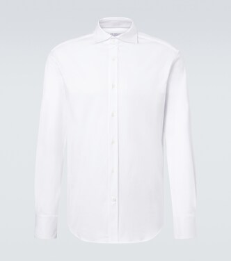 Cotton poplin shirt | Brunello Cucinelli