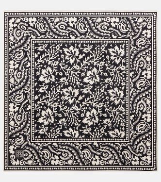 Pañuelo de seda floral | Toteme