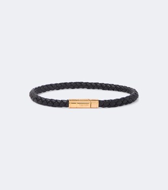 Braided leather bracelet  | Tom Ford