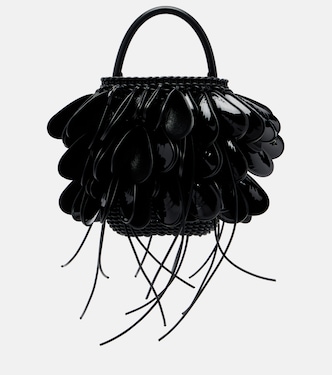 Shell Small leather bucket bag | Loewe