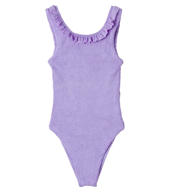 Isla Duo ruffled swimsuit | Hunza G Kids