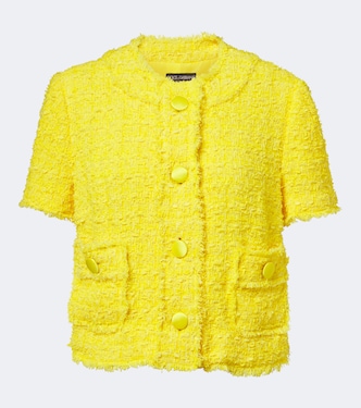 Cotton-blend bouclé jacket | Dolce&Gabbana